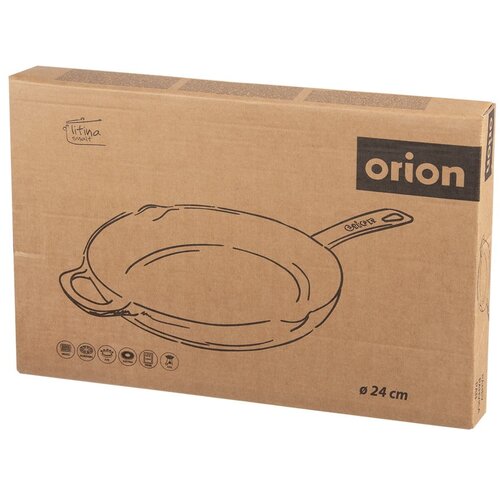 Orion Litoželezna ponev &amp;oslash; 24 cm LITINA SMALT &amp;ndash; Slike