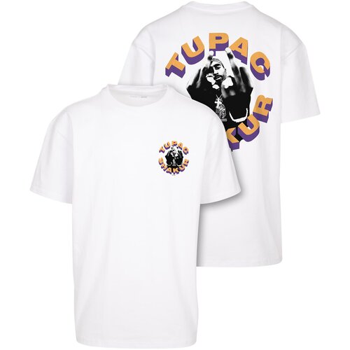 MT X Artist 2Pac Toss it up Oversize Tee white Cene