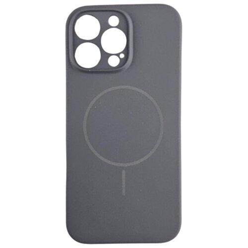 silikonska futrola magsafe lux iphone 16 pro siva Slike