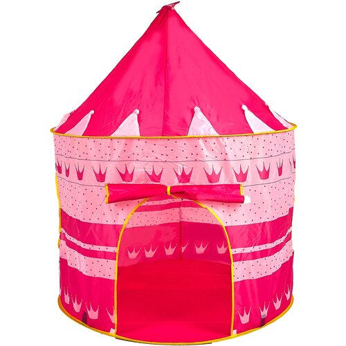  Dječji šator za igru ​​Aga4Kids CASTLE Beautiful Cubby house MR0108PINK - Pink Cijene