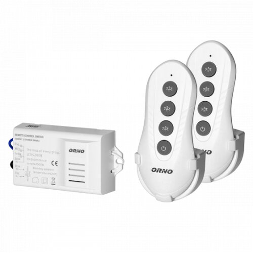 Orno wireless programator rasvete 3-kanala sa 2 daljinska upravljača, max. 1000W OR-GB-448 Cene