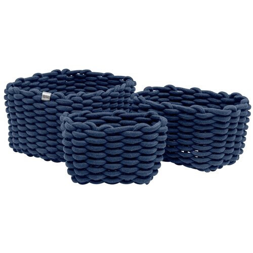 Wenko Tekstilne košare v kompletu 3 ks 30x25x19 cm Tom Tailor – Cene