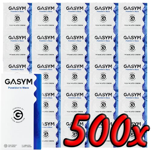 Gasym Poseidon's Wave Luxury Condoms 500 pack Cene