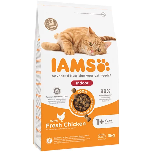 IAMS 10% popusta! 3 kg - Advanced Nutrition Indoor Cat s piletinom
