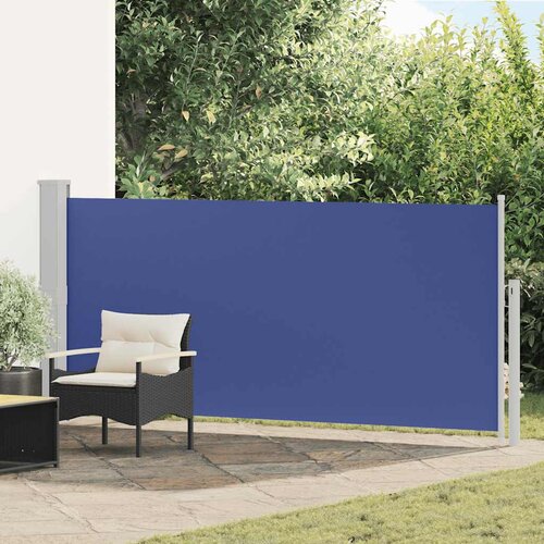  Uvlačiva bočna tenda 140 x 300 cm plava Cijene