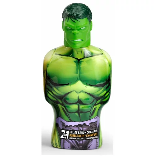 Marvel Avengers Bubble Bath & Shampoo šampon i pjena za kupku 2 u 1 za djecu Hulk 350 ml