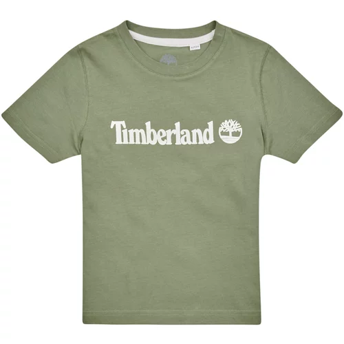 Timberland Majice s kratkimi rokavi T25T77 Kaki