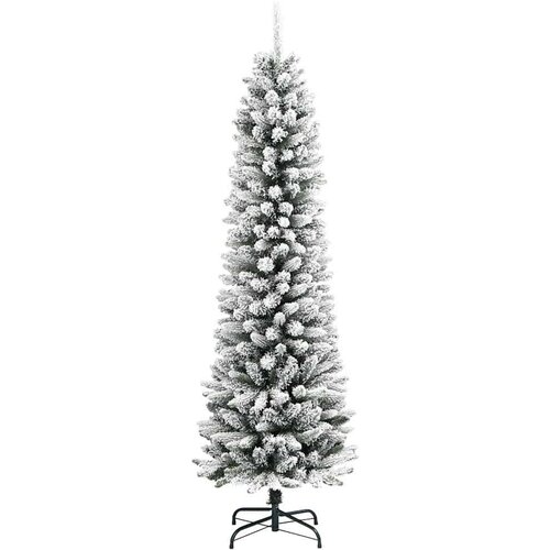 vidaXL Umestno božično drevo med 150 LED Zelena in bela 150 cm Cene