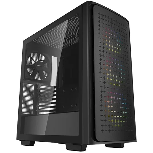 DeepCool e-atx ohišje Ck560 argb iz črnega kaljenega stekla, (21407739)