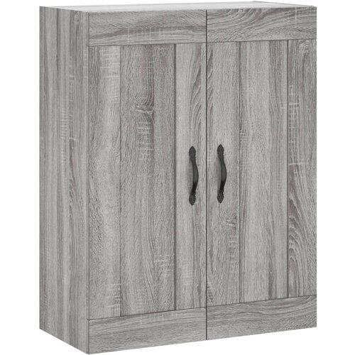  Visoka komoda siva sonome 69,5x34x180 cm od konstruiranog drva Slike