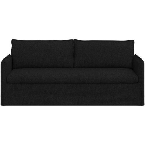 SOFA Crna 195 x 82 x 85 cm Metal Slike