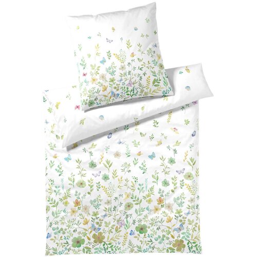 Elegante POSTELJNINA 140/200 cm mako saten bela Cene