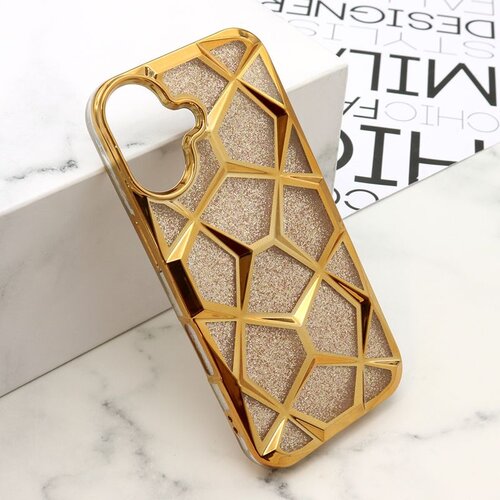 maska luxory za iphone 16/ zlatna Slike