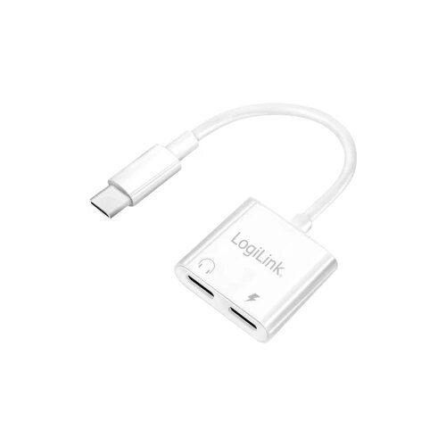 Logilink UA0433 UA0433 USB-C&amp;reg; audio adapter bijela Slike