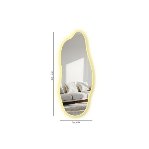 Hanah home dekorativno ogledalo sa led osvetljenjem 52135 ledayna 001 Slike