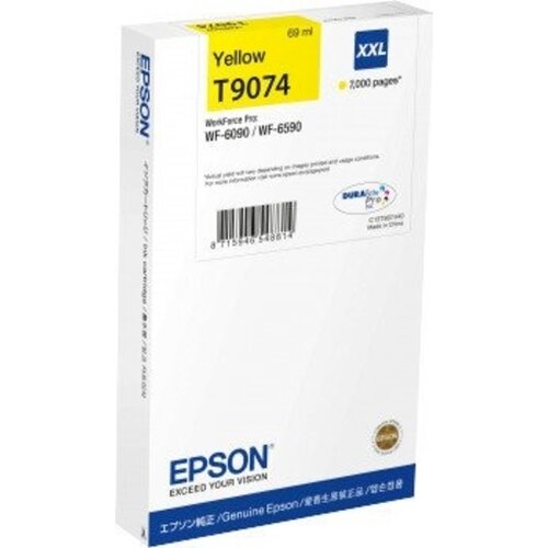 Epson &amp;quot;Tinte T9074 XXL C13T907440 Gelb bis zu 7.000 Seiten&amp;quot; Slike