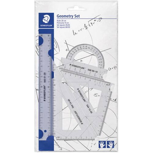 Geometrijski SET 1/4 STAEDTLER 569 PB4-0 BLISTER Cijene