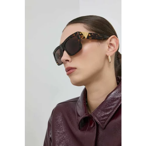 Bottega Veneta Sunčane naočale BV1178S za žene, boja: smeđa