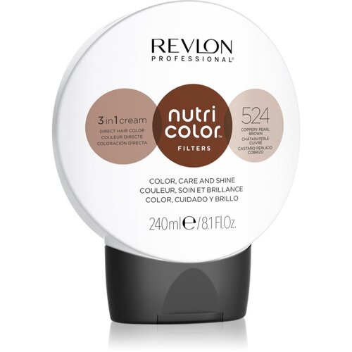 Revlon Professional Nutri Color Filters Toning hranilna maska za profesionalno uporabo Coppery Pearl Brown 240 ml Cene