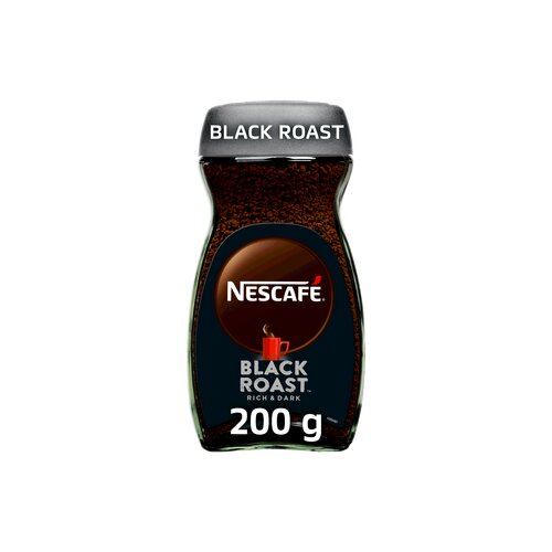 Nescafe Nescaf&amp;eacute; Instant kava Black Roast staklenka 200g Slike