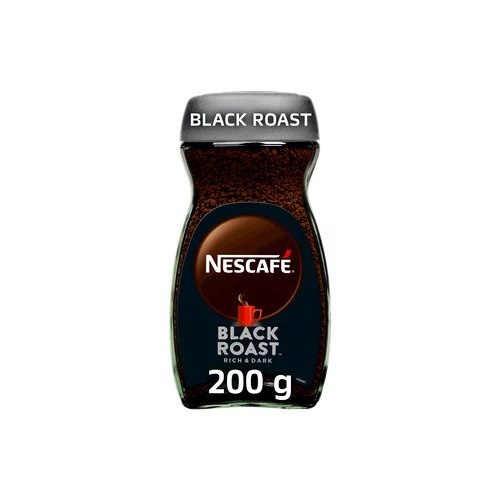 Nescafe Nescafé Instant kava Black Roast staklenka 200g