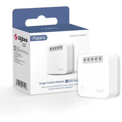 Aqara ENOJNO RELEJNO STIKALO ZIGBEE SSM-U02 brez nevtralnega vodnika Slike