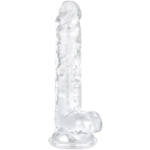 EasyToys Jelly Dildo with Balls 17cm Cene
