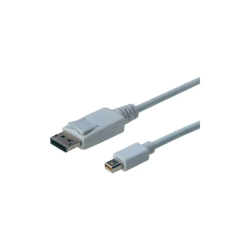 Digitus Mini-DisplayPort/DisplayPort kabel, 3m, bijel