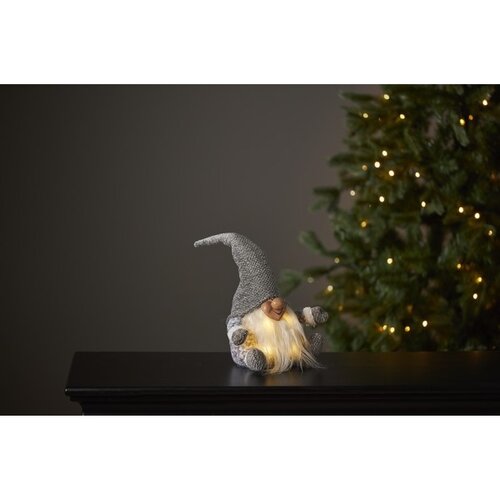 Eglo 411472 - LED božićna dekoracija JOYLIGHT 4xLED/0,06W/3xAA siva Slike