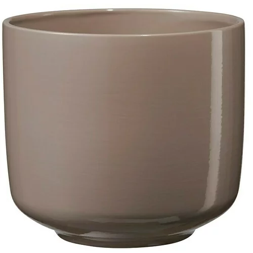 Soendgen Keramik Okrugla tegla za biljke (Vanjska dimenzija (ø x V): 24 x 22 cm, Greige, Keramika)