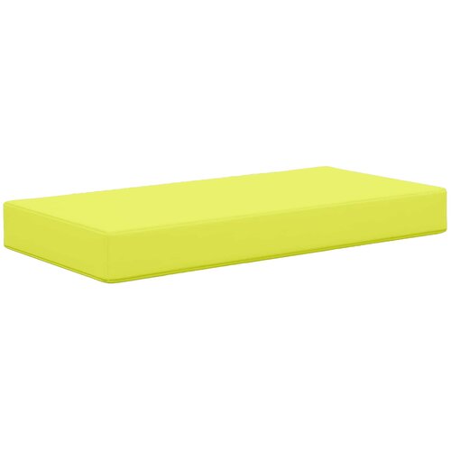 VidaXL Zunanja sedežna blazina Zelena 80 x 40 x 8 cm 100% poliester, (5000202664) Slike