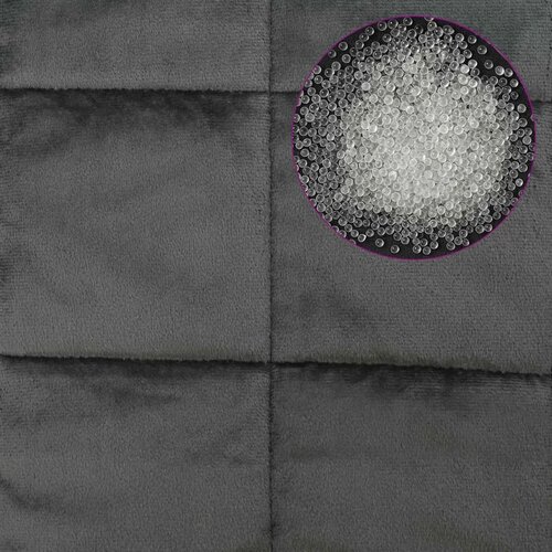  Težak pokrivač Antracit 230 x 220 cm 11 kg 100% Pamuk 205T - Antracit 230 x 220 cm 11 kg Slike