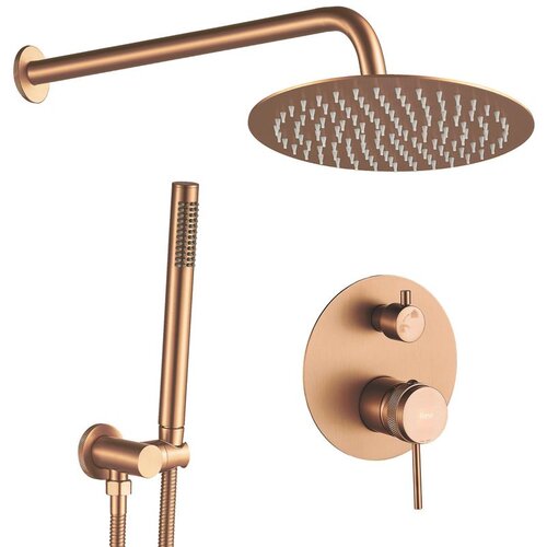 REA Bath Ugradbeni tu&scaron; set Rea Lungo Grip Bru&scaron;ena bakar + BOX Cijene