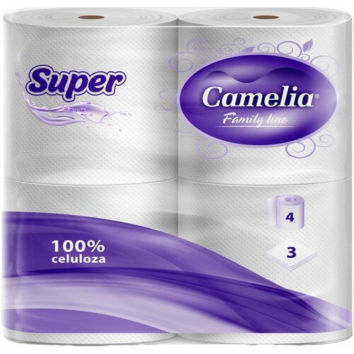 Camelia toalet papir super troslojni, 4/1 Cene