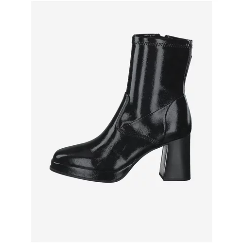 Tamaris Black High HeelEd Ankle Boots - Women