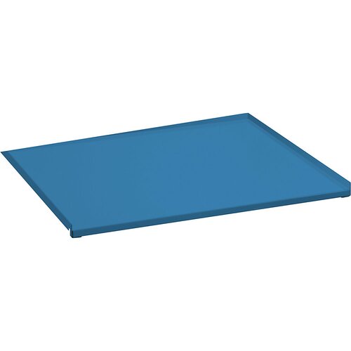 LISTA Pločevinasta polica za izvlečni okvir, enojni izvlek, za ŠxG 890 x 860 mm, svetlo modra Cene