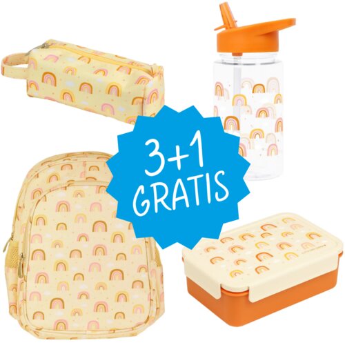 A Little Lovely Company Velik komplet Mavrica + bidon GRATIS Cene
