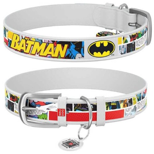 CLR WD 38 cm A2202195-Ogrlica za pse sa QR pasošem Batman 29 Cene