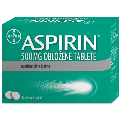  Aspirin, obložene tablete
