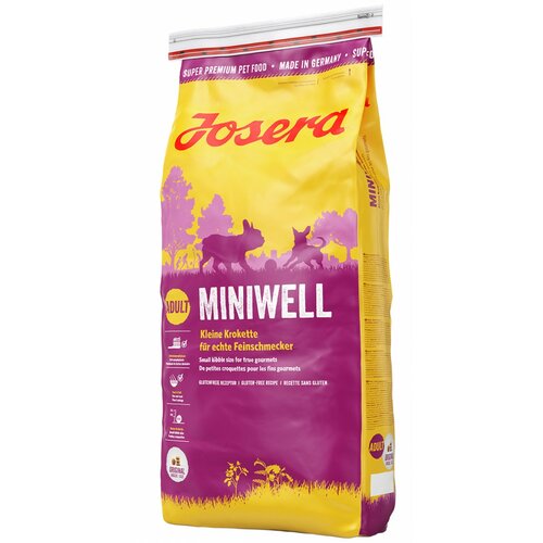 Josera miniwell Suva hrana za odrasle pse malih rasa, 12.5kg Slike