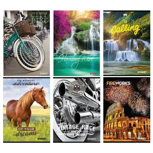 STREET Zvezek z trdimi platnicami Young A4 karo Cene