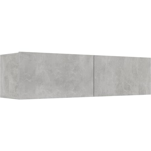 Maison Chic TV omarica - TV stojalo - Televizijska omarica betonsko siva 120x30x30 cm inženirski les, (21701856) Cene