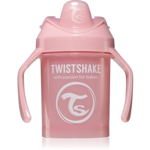 Twistshake Training Cup Pink otroški lonček 230 ml Cene