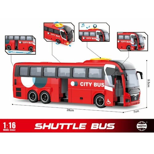  Autobus 1:16 sa zvukom i svetlom wy1107b ( 50/71715 ) Cene