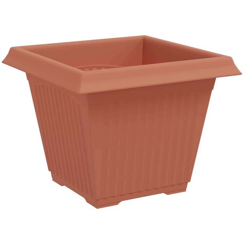  Kvadratna saksija za cvijeće 24 pcs Crvena cigla Slike