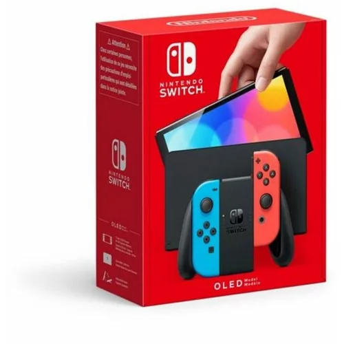 Nintendo Igralna konzola Nintendo switch OLED Neon blue/Red Joy-Con