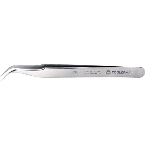 Toolcraft TO-5861037 Precizne pincete 1 komad 7a SA Srpasti vrh, savijen 55 °, okrugli, fini 120 mm Cijene
