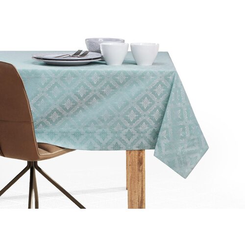 DecoKing stolnjak Maya 160x400 cm, mint zelena Slike