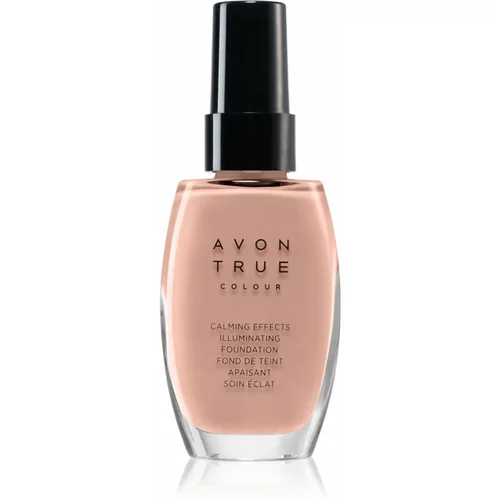 Avon True Colour pomirjajoči tekoči puder za osvetlitev kože odtenek Ivory 30 ml