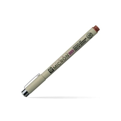 Royal Talens pigma micron 005 liner brown 12 0.2mm ( 672026 ) Slike